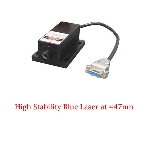 Ultra Compact Easy Operating 447nm High Stability Blue Laser 1~80mW